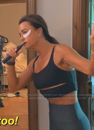 Kyle's black cutout cropped top on The Real Housewives of Beverly Hills