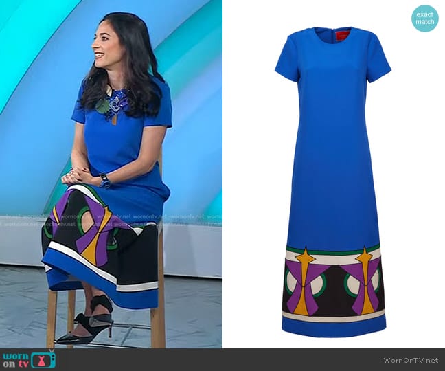 La DoubleJ Super Swing Dress worn by Jacqui Gifford on Today