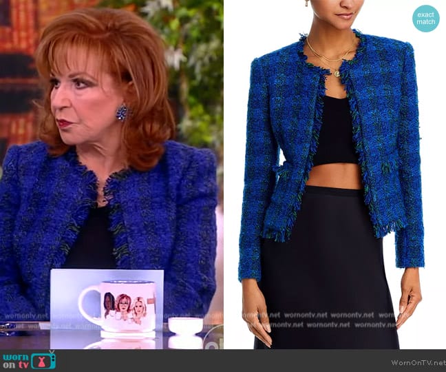 L'Agence Angelina Blazer worn by Joy Behar on The View