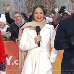 Laura’s white coat on Today