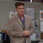 Leo’s grey coat on Days of our Lives