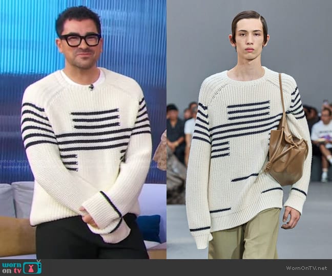 Loewe SS 2024 Runway Collection worn by Dan Levy on Good Morning America