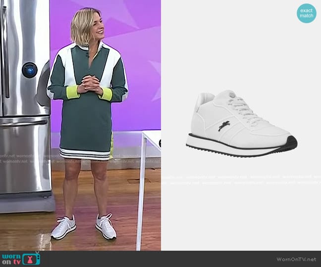 Longchamp Le Pliage Collection Sneakers worn by Liz Plosser on Today