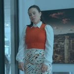 Mariana’s white printed skirt on Good Trouble