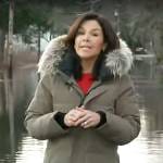 Meg Oliver’s fur trim hood parka on CBS Mornings