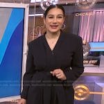 Morgan’s black belted jumpsuit on NBC News Daily