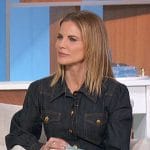 Natalie’s denim dress on The Talk