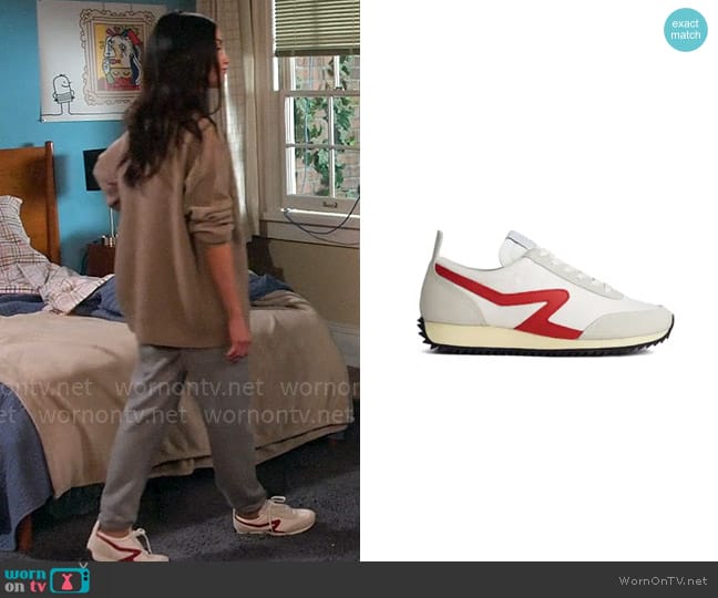 Rag & Bone Retro Runner Sneaker worn by Julia Mariano (Abigail Spencer) on Extended Family