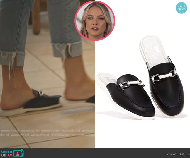 Taylor’s black and white slides on Southern Charm