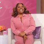 Sherri’s pink jumpsuit on Sherri