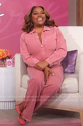 Sherri’s pink jumpsuit on Sherri