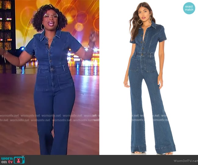 WornOnTV: Jennifer’s denim jumpsuit on The Jennifer Hudson Show ...