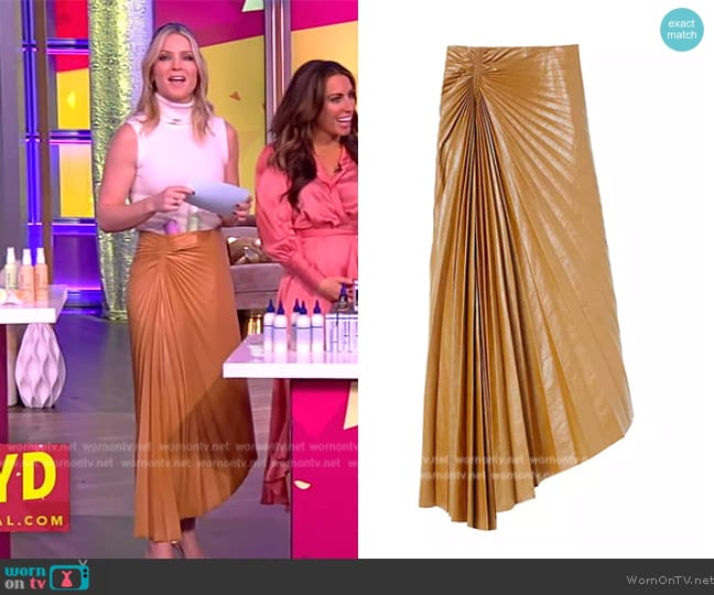 A.L.C. Tracy Skirt worn by Sara Haines on The View