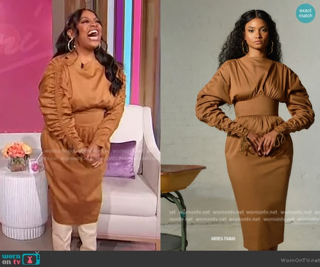 Andrea Lyamah Palla Dress worn by Sherri Shepherd on Sherri