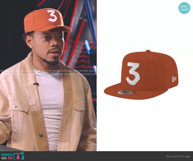 Chance the Rapper Chance 3 New Era Rust Orange/White Hat