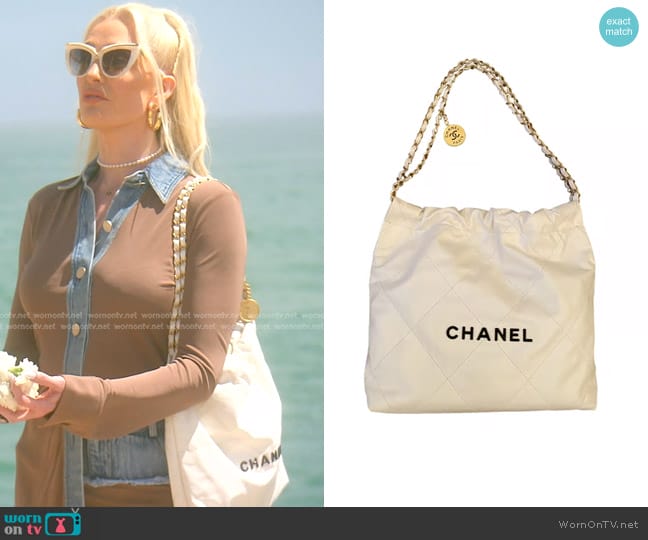 Chanel Chanel 22 Quilted Calfskin Bag worn by Erika Jayne on The Real Housewives of Beverly Hills