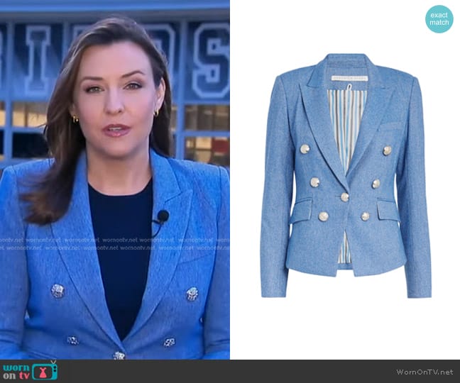 Veronica Beard Diego Jacket worn by Mary Bruce on Good Morning America