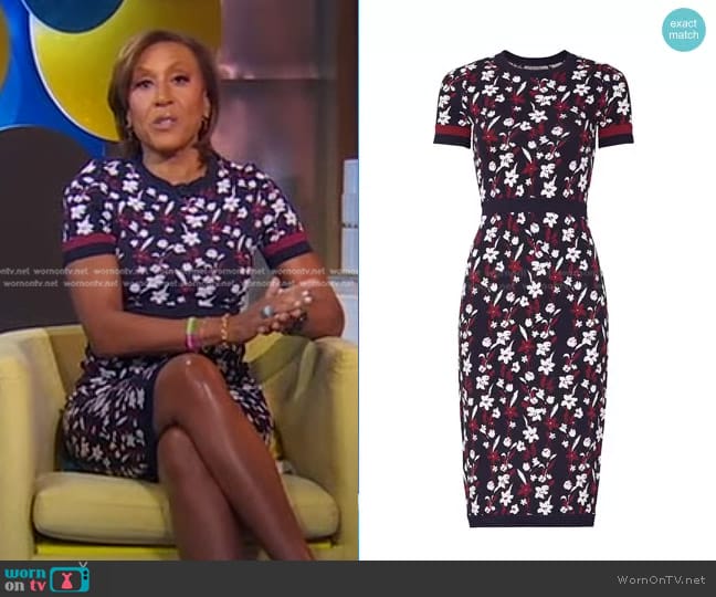 Shoshanna Evan Dress worn by Robin Roberts on Good Morning America