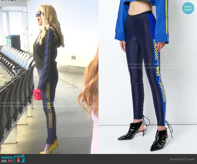 WornOnTV: Erika's black hoodie and lace-up leggings on The Real Housewives  of Beverly Hills, Erika Jayne