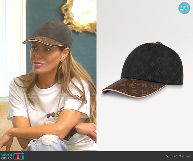 Louis Vuitton LV Get Ready Cap worn by Dorit Kemsley on The Real Housewives of Beverly Hills