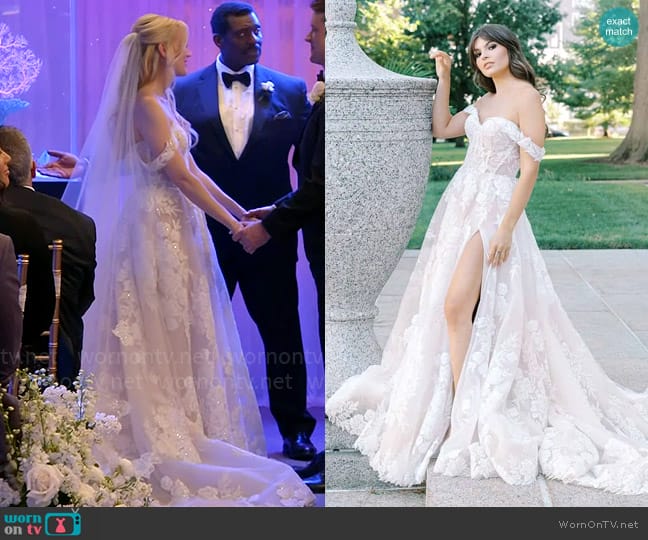 WornOnTV Sylvie Brett s wedding dress on Chicago Fire Kara