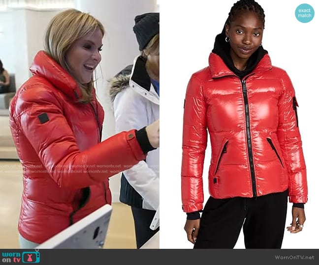 WornOnTV: jenna’s red down jacket on Today | Jenna Bush Hager | Clothes ...