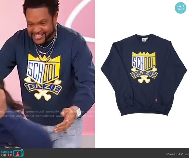 School Daze Crew Neck Sweatshirt worn by Jawn Murray on Sherri