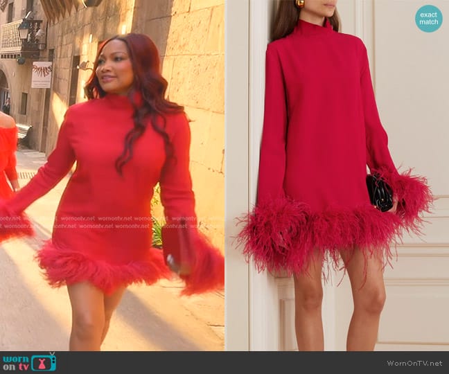 Taller Marmo Gina Mini Dress worn by Garcelle Beauvais on The Real Housewives of Beverly Hills