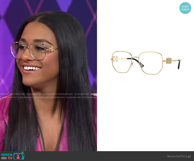 Versace Eyeglasses VE1283 worn by Ariana DeBose on Today