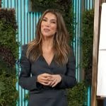 Adrianna Costa’s black blazer dress on Access Hollywood