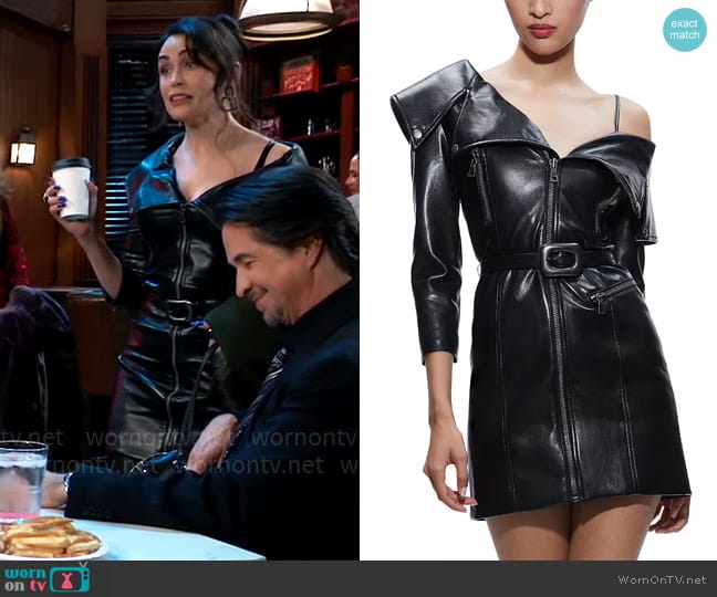 Alice + Olivia Miara Dress worn by Lois Cerullo (Rena Sofer) on General Hospital