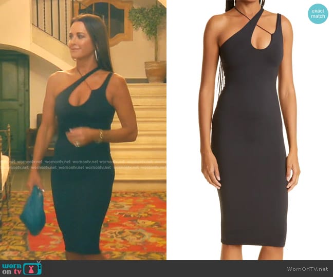 Alix NYC Blair Body-Con Dress worn by Kyle Richards on The Real Housewives of Beverly Hills