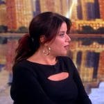 Ana’s black cutout dress on The View