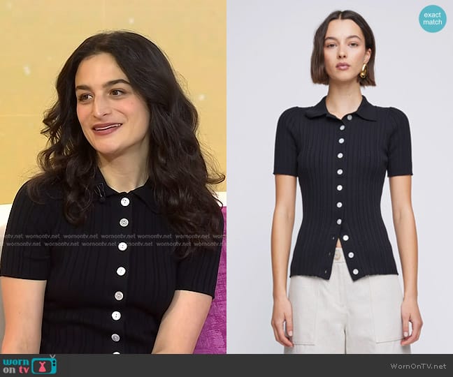 Anna Quan Avi Top worn by Jenny Slate on Today