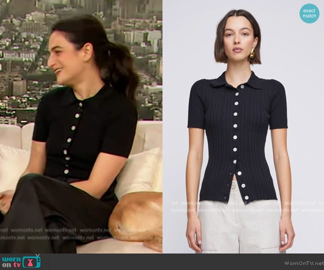 Anna Quan Avi Top worn by Jenny Slate on The Drew Barrymore Show