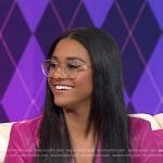 Ariana DeBose’s gold frame eyeglasses on Today