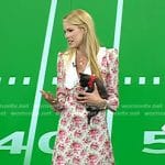 Beth Stern’s floral collared dress on Today