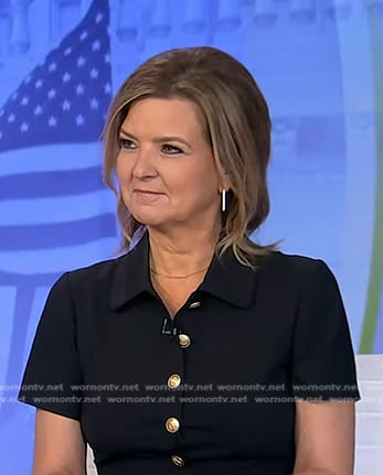 Christine Romans’ black polo dress on Today