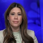 Deirdre’s lime short sleeve sweater on NBC News Daily