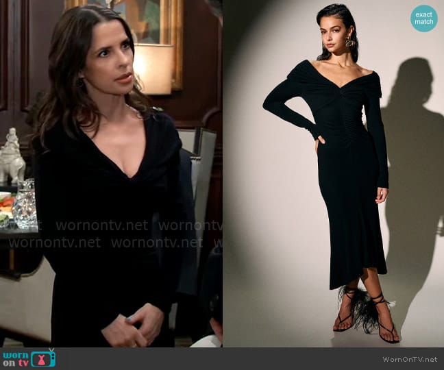 Diane von Furstenberg Sylviana Dress worn by Sam McCall (Kelly Monaco) on General Hospital