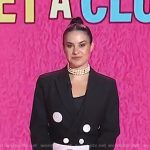 Donna’s black double breasted blazer on Today