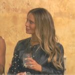 Dorit’s black polka dot dress on The Real Housewives of Beverly Hills