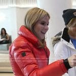 jenna’s red down jacket on Today