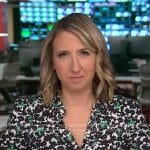 Julia Ainsley’s floral shirtdress on NBC News Daily