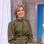 Kate’s green satin dress on NBC News Daily