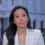 Kathy Park’s white double breasted blazer on Today