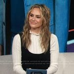 Keltie’s layered long sleeve mini dress on E! News