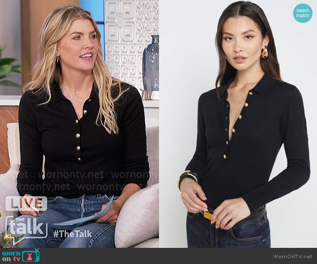 L'Agence Sterling Sweater worn by Amanda Kloots on The Talk