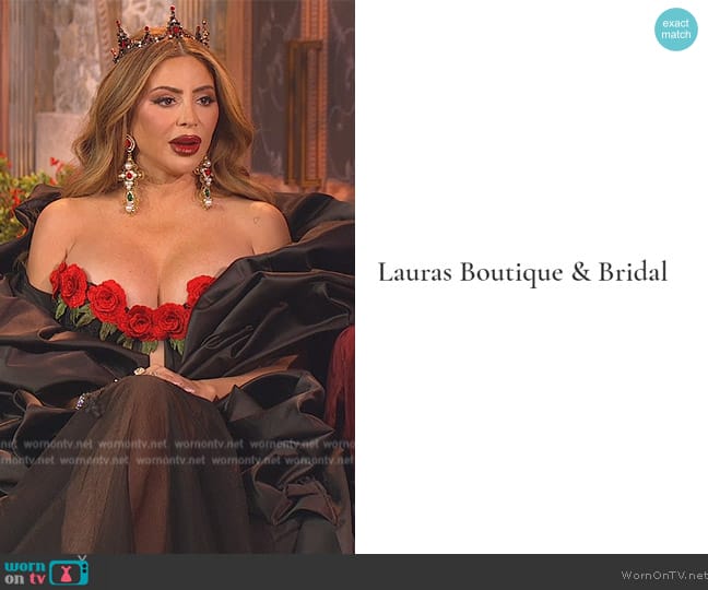 Lauras Boutique New York Custom Dress worn by Larsa Pippen (Larsa Pippen) on The Real Housewives of Miami