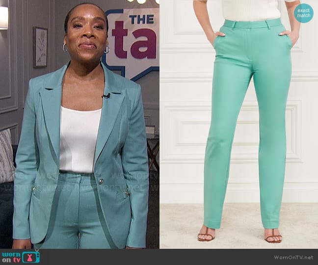 Marciano Franca Pant worn by Fawn Weaver on The Talk